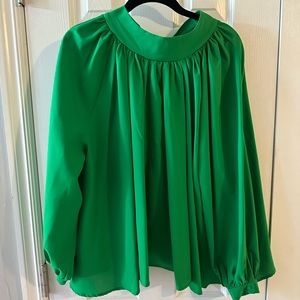 Blouse with tie back